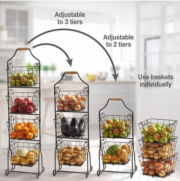 Ferme Adjustable Standing Storage Rack - Image 5