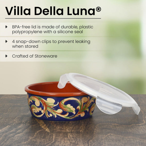 Villa della Luna® Storage Bowl with Lid - Image 4