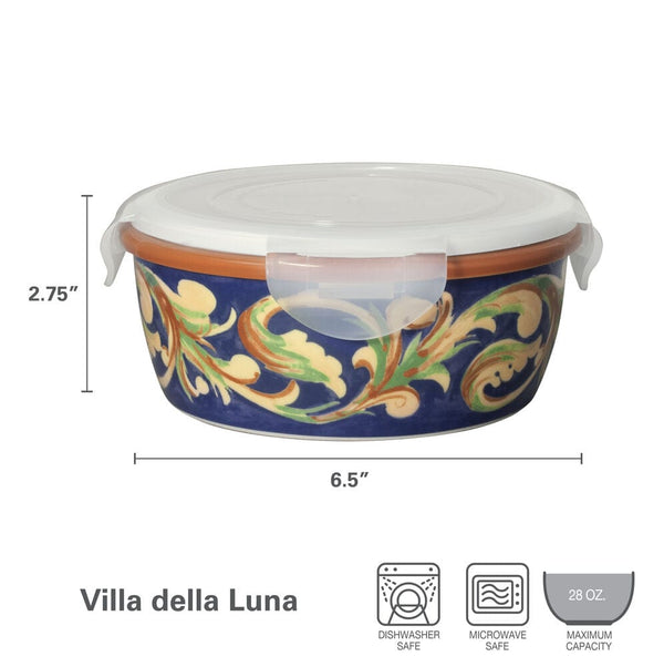 Villa della Luna® Storage Bowl with Lid - Image 3