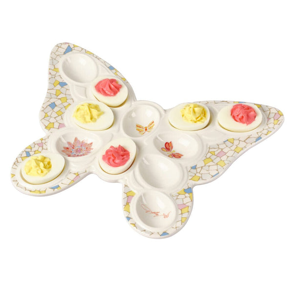 Dolly Parton Mosaic Butterfly Deviled Egg Tray - Image 2