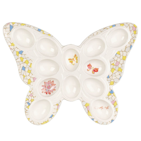 Dolly Parton Mosaic Butterfly Deviled Egg Tray - Image 4