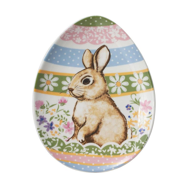 Filigree® Flowers Bunny Egg Plate - Image 2