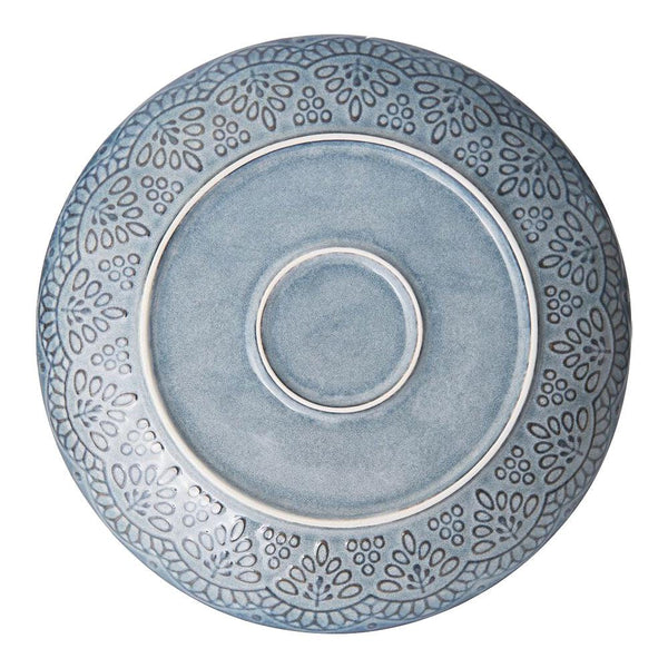 Gabriela Blue Set of 4 Dinner Plates - Image 5