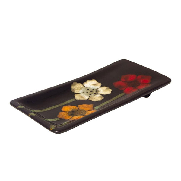 Painted Poppies Rectangular Spoon Rest - Image 4