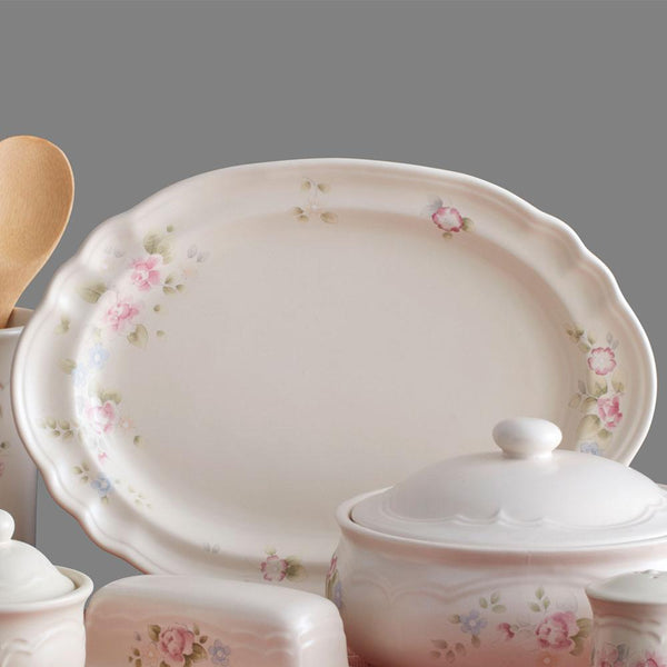 Tea Rose Oval Platter - Image 3