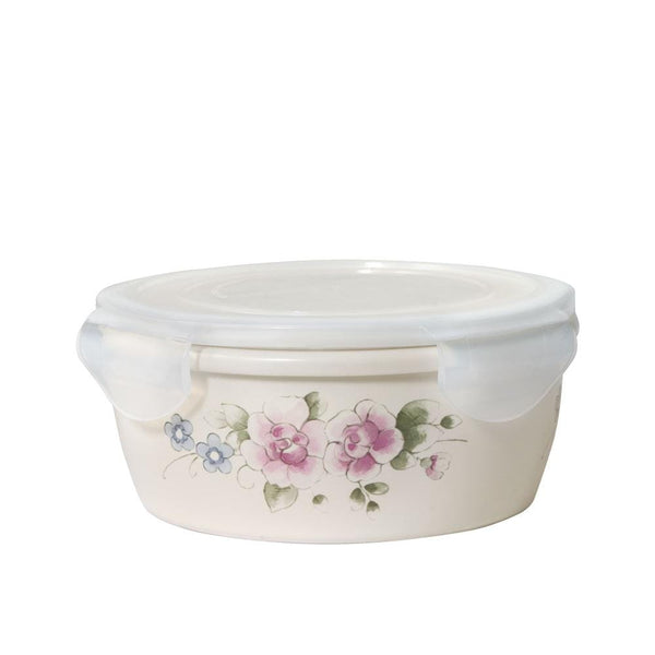 Tea Rose Storage Bowl With Lid - Image 2