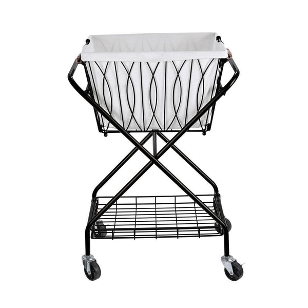 Verona Laundry Cart with Removable Basket - Image 2